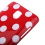 Schutzh�lle TPU Punkte Case f�r Handy LG Optimus L3 II / E430