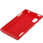 Schutzh�lle TPU Punkte Case f�r Handy LG Optimus L5 / E610 rot/wei�