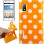 Schutzh�lle TPU Punkte Case f�r Handy LG Optimus L5 / E610