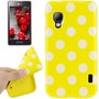 Schutzh�lle TPU Punkte Case f�r Handy LG Optimus L5 II / E455