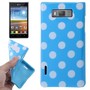 Schutzh�lle TPU Punkte Case f�r Handy LG Optimus L7 / E705