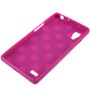 Schutzh�lle TPU Punkte Case f�r Handy LG Optimus L9 / P760