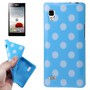 Schutzh�lle TPU Punkte Case f�r Handy LG Optimus L9 / P760