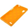 Schutzh�lle TPU Punkte Case f�r Handy LG Optimus L9 / P760 orange