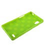 Schutzh�lle TPU Punkte Case f�r Handy LG Optimus L9 / P760 gr�n