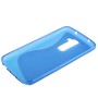 Handyh�lle Schutz TPU f�r Handy LG Optimus G2 blau