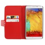 Handyh�lle Handyh�lle Quer f�r Handy Samsung Galaxy Note3 N9000 rot