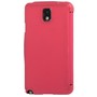 Handyh�lle Tasche f�r Samsung Galaxy Note 3 N9000 rot geb�rstet