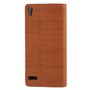 Design Handytasche f�r Huawei Ascend P6 braun