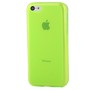 Handyh�lle Flip Quer f�r Handy iPhone 5c leuchtgr�n