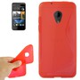 Handyh�lle TPU-Schutzh�lle f�r HTC Desire 700 rot