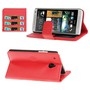 Handyh�lle Case f�r Handy HTC One mini M4 rot