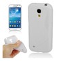 Schutzh�lle S-Curve TPU Case f�r Handy Samsung Galaxy S4 mini i9190 wei�