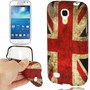 H�lle Retro Flagge TPU Tasche f�r Samsung Galaxy S4 mini i9190