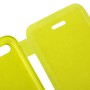 Handyh�lle Flip Quer f�r Handy iPhone 5c gelb
