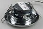 Decken-Einbaulautsprecher Mini Halogen-Look, 8cm , 6cm Einbau, chrom
