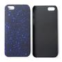 Handy H�lle Schutz Case Bumper Schale f�r Apple iPhone 5 5s SE 3D Sterne Blau
