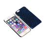 Handy Hlle Schutz Case Bumper Schale fr Apple iPhone 6 3D Sterne Blau