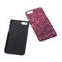 Handy H�lle Schutz Case Bumper Schale f�r Apple iPhone 7 3D Sterne Pink