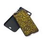 Handy H�lle Schutz Case Bumper Schale f�r Apple iPhone 7 Plus 3D Sterne Gelb