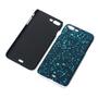 Handy H�lle Schutz Case Bumper Schale f�r Apple iPhone 7 Plus 3D Sterne T�rkis