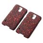 Handy H�lle Schutz Case Bumper Schale f�r Samsung Galaxy S5 / S5 Neo 3D Sterne Rot