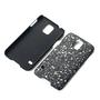 Handy H�lle Schutz Case Bumper Schale f�r Samsung Galaxy S5 / S5 Neo 3D Sterne Wei�
