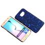 Handy H�lle Schutz Case Bumper Schale f�r Samsung Galaxy S6 3D Sterne Blau
