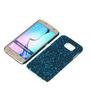 Handy H�lle Schutz Case Bumper Schale f�r Samsung Galaxy S7 3D Sterne T�rkis