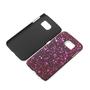Handy H�lle Schutz Case Bumper Schale f�r Samsung Galaxy S6 Edge 3D Sterne Pink
