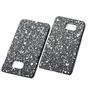 Handy H�lle Schutz Case Bumper Schale f�r Samsung Galaxy S6 Edge Plus 3D Sterne Wei�