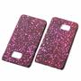 Handy H�lle Schutz Case Bumper Schale f�r Samsung Galaxy S6 Edge Plus 3D Sterne Pink