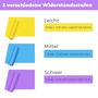 Elastische Fitnessb�nder 3er Set 200 x 15 cm