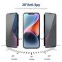 Displayschutz Panzerfolie f�r Apple iPhone 14 - Anti Spy