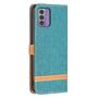 Denim-Textur H�lle f�r Nokia G42 / G310