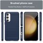 Handyh�lle f�r Samsung Galaxy S23 FE Carbon Fiber TPU H�lle