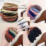 100x Haargummi Haarband Bunt Zopfgummi Haargummis St�ck schwarz elastisch Damen