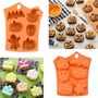 Halloween Schokoladen Silikon Form Backen Silikonform K�rbis Geister Kuchen