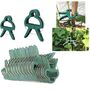 20- 100 Pflanzenclips Pflanzenklammern Rankhilfe Pflanzen Tomaten Clips S - XL