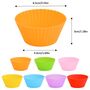 Silikon Muffin Backform 8 - 24 St�ck Muffinform Muffinf�rmchen Cupcake BPA-Frei