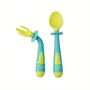 Kinder L�ffel Gabel Set Biegbarer Griff Besteck f�r Kinderessen BPA Frei Silikon