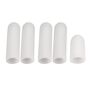 5 St�ck Fingerschutz Silikon Gel Fingerlinge Abdeckung Kappe Finger Schutz Wei�