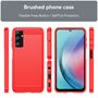 Handyh�lle f�r Samsung Galaxy A25 5G Case Cover Rot