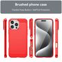 Handyh�lle f�r Apple iPhone 16 Pro Max Case Cover Rot