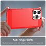 Handyh�lle f�r Apple iPhone 16 Pro Case Cover Rot