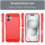 Handyh�lle f�r Apple iPhone 16 Plus Case Cover Rot