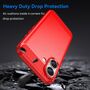 Handyh�lle f�r Apple iPhone 16 Case Cover Rot