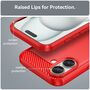 Handyh�lle f�r Apple iPhone 16 Case Cover Rot