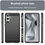 Handyh�lle f�r Samsung Galaxy S24 FE Carbon Case Cover