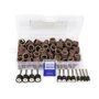 132 St�ck Trommelschleifer Spindel Schleiftrommel Scheiben Schleifer Werkzeugset